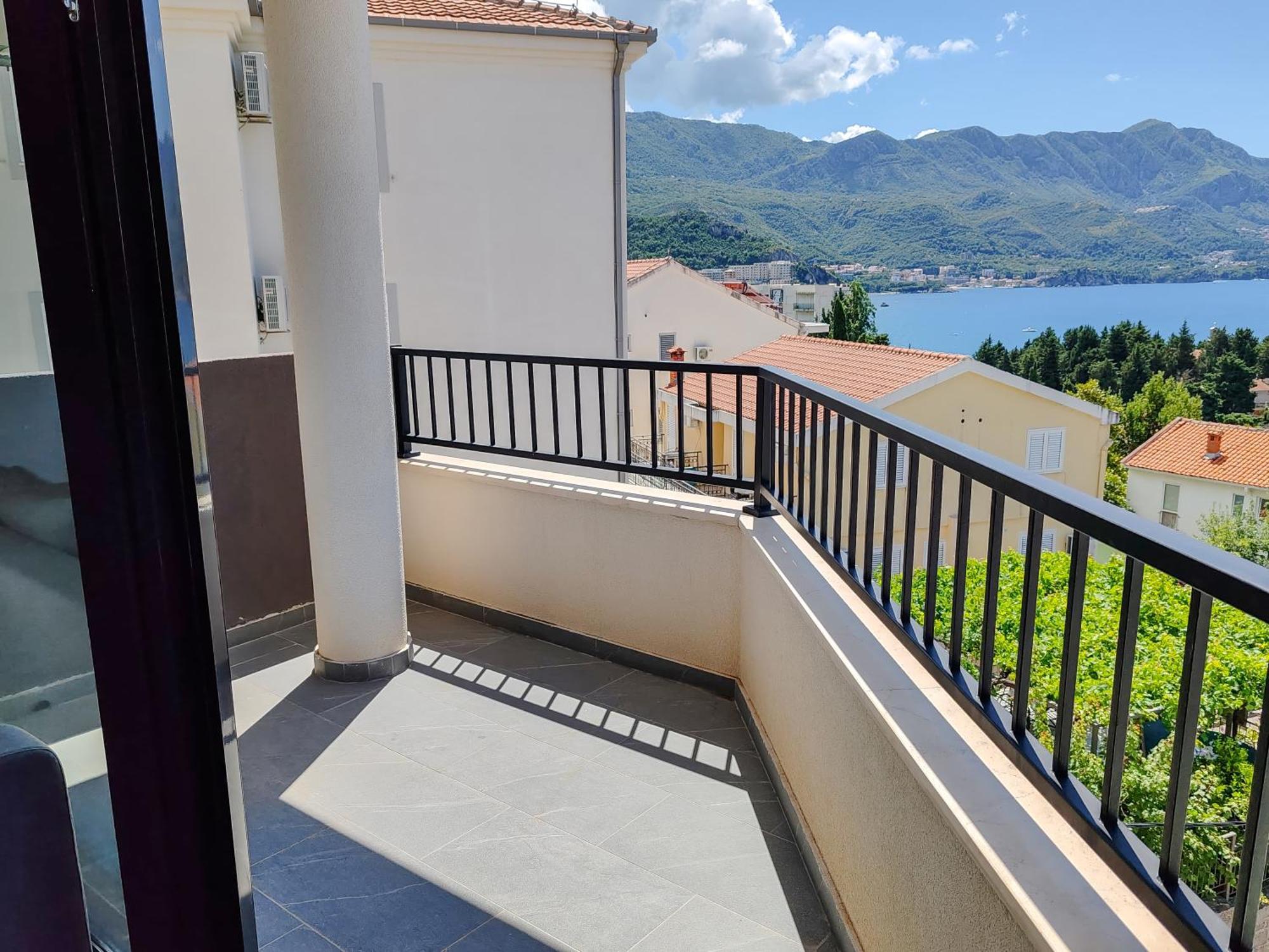 Sea View Apartment In Becici Будва Екстер'єр фото
